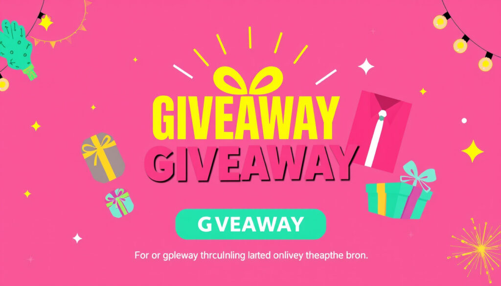 Unleash Engagement: Stunning Giveaway Announcement Templates to Boost Your Brand Visibility!